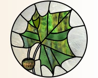 geometric floral custom stained glass patterns