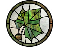 geometric floral custom stained glass patterns