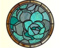 geometric floral custom stained glass patterns