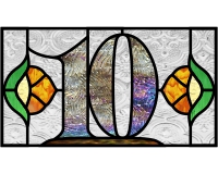 (image for) 10, (0 - 9 - 10) victorian stained glass pattern