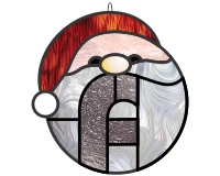 (image for) Alphabet santa ornament "F"