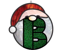 (image for) Alphabet santa ornament "B"