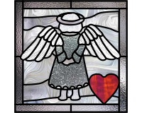 (image for) Angel heart door panel