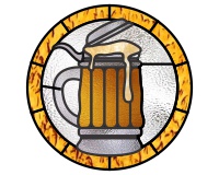 (image for) Beer stein round