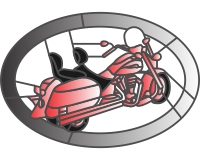 (image for) Bike - two seater 6b (oval)