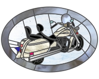 (image for) Bike - two seater 7 (oval - detailed)