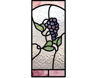 (image for) Cabinet - 4 - grapes and leaves kitchen cabinet pattern - 5