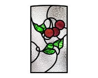 (image for) Cabinet - 6 - cherries and leaves kitchen cabinet pattern - 1