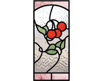 (image for) Cabinet - 6 - cherries and leaves kitchen cabinet pattern - 5