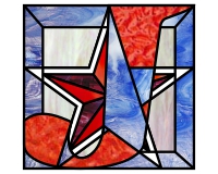 alphabet patterns customized for your stained glass window