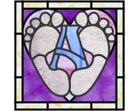 alphabet patterns customized for your stained glass window