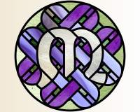 alphabet patterns customized for your stained glass window