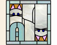 (image for) Alphabet crazy cats A