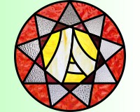 alphabet patterns customized for your stained glass window