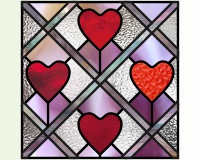 (image for) Argyle hearts