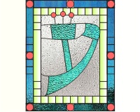 hebrew alphabet aleph bet stained glass patterns