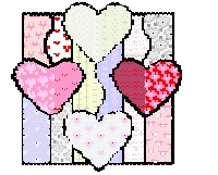 (image for) bds Heart quilt glass 2