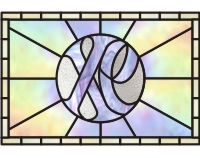 (image for) Chi rho contemporary christogram var 2