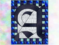 old english alphabet stained glass patterns